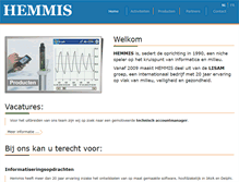 Tablet Screenshot of hemmis.com